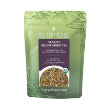 Load image into Gallery viewer, Organic Relieve Stress Tea- Full Leaf Tea Company